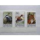 Продажа коллекции с 1 рубля! Почтовые марки Лихтенштейна.