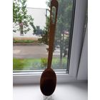 Шикарная большая деревянная ложка мешалка