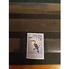 1961 британский протекторат Бечуаналенд самая дорогая марка серии чистая клей след от лёгкой наклейки фауна птица (4-4)