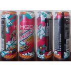 Банка от энергетика HQD со вкусом взрывной Малины 2024.12.11 450мл HQD (язычок сорван (moz83