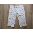 Капри белые летние, р.48-50