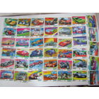 С рубля. Вкладыши и обёртки от жвачек Turbo sport (Турбо спорт). 41 шт.