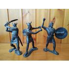 Фигурка викингов после боя.