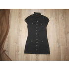 Платье на пуговицах в стиле "милитари", р.S