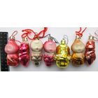 Все лоты с рубля.Елочные игрушки из набора Чиполлино,СССР.60-е г.г