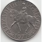 Великобритания 25 пенсов 1977