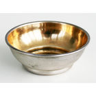 Солонка, серебро 875 пробы, позолота. СССР, Москва, 1953-1955 гг.