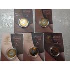 Комплект монет в холдерах "Животный мир Беларуси 2023 год"