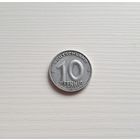 10 пфенниг 1950. Е. Редкая.