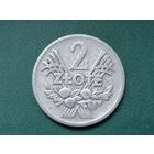 2 злотых Польша.