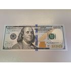 100 долларов США 2017 А со звездой