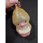 Игрушка ёлочная Старичок Грибочек, стекло. СССР