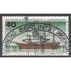 Западный Берлин. Парусник "Helena Sloman". 1977г. Mi#545.