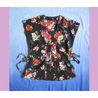 Блузка H&M в цветочный принт, р.XS