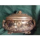 Винтажная шкатулка с замочком,  конец 19 века.