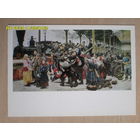 ХУДОЖЕСТВЕННАЯ ОТКРЫТКА СССР. К.А.САВИЦКИЙ (1844-1905) "НА ВОЙНУ.1888г."1980г.