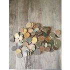 Лот старых монет 180 шт,с рубля