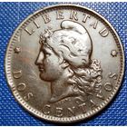 Аргентина 2 сентаво 1890 г.