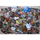 Значки ассорти, 180 штук, без повторов, все разные.