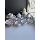 Сервиз Рижская фарфорово-фаянсовая фабрика RPR "Желтые цветы" 1970-1980 гг