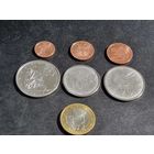 Острова Кука 1,2,5,10,20,50 центов 1 доллар 2010 Unc