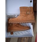 Сапожки(новые)угги женские(40 на 39 размер) зимние(натуральная замша)