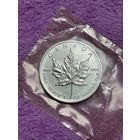 Канада. 5 долларов 2002 год. Серебро 999,9. 31,1 гр.