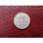 1 гульден Нидерланды 1956 г.