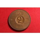 2 эре 1966. Швеция.