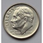 США, 10 центов (1 дайм), 2017 г. Р