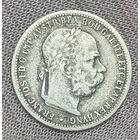Монета Австро-Венгрия 1 крона 1902 год. Франц Иосиф I. Серебро