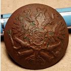 Пуговица "орел на пушка"