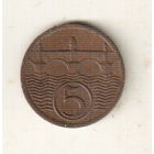 Чехословакия 5 геллер 1923