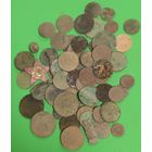 Лот монет (примерно 50 шт.)