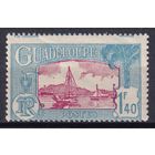 83.FrK. Франция. Колонии. Гваделупа. Местные мотивы. 1940 г. 1,4 Fr. Mi.#159.