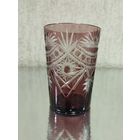 Стакан Марганцевый, хрусталь. Нёман