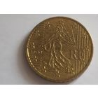 Франция 1999 50 евроцентов