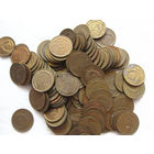 Лот монет СССР 1 Копейка После Реформы Период 1961 – 1991 Разные годы чеканки 103 штуки