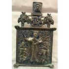 Икона Всех скорбящих Радость. бронза, литье, Российская Империя, 1750-1790 гг.Распродажа коллекции!!!