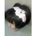 Обруч для волос цветок канзаши 2