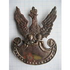 Кокарда школьная. Довоенная Польша.