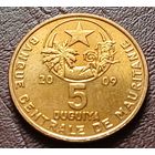 Мавритания 5 угий, 2009    ( 2-11-1 )