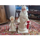 Дед Мороз и Снегурочка из СССР. Вата. С 1 рубля!