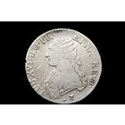 Талер (экю) 1776 г. Франция, Людовик XV