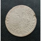 6 грошей 1664 года. С рубля, без мц.