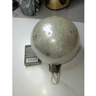 Ёлочная игрушка  Шарик , Кремлевская игрушка ,толстое стекло .