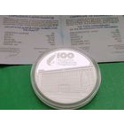 Белорусский государственный университет. 100 лет БГУ. 20 рублей Серебро 2021 год. Тираж 999 шт