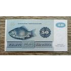 Werty71 Дания 50 крон 1972 банкнота карась