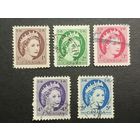 Канада 1954. Королева Елизавета II