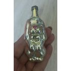 Елочные игрушки, стекло, собака